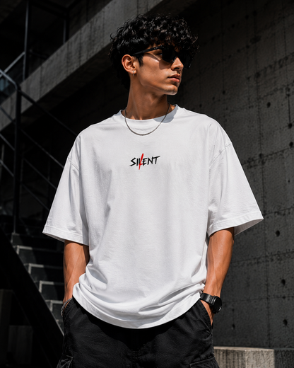 SILENT Oversized Streetwear T-Shirt